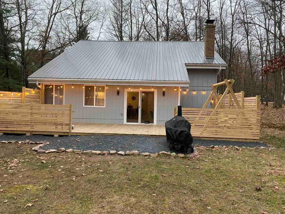 Modern Home Near Lake W Hottub, Game Room, Fireplace Albrightsville Exterior foto