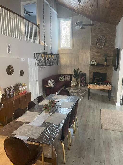 Modern Home Near Lake W Hottub, Game Room, Fireplace Albrightsville Exterior foto